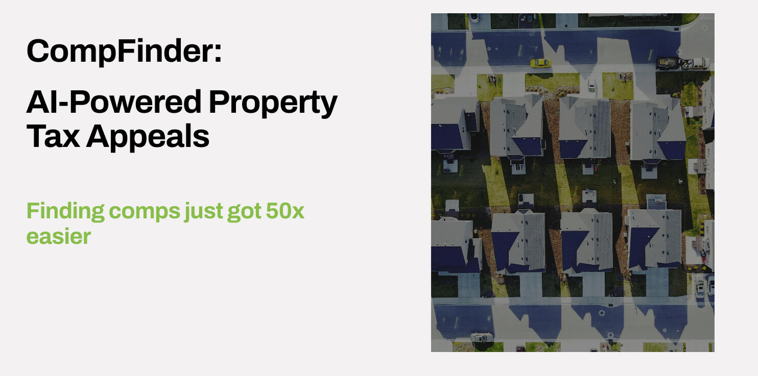 Find comps quickly for property tax appeal